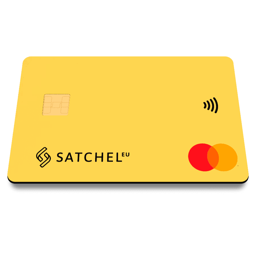Plastikinė „Satchel“ kortelė