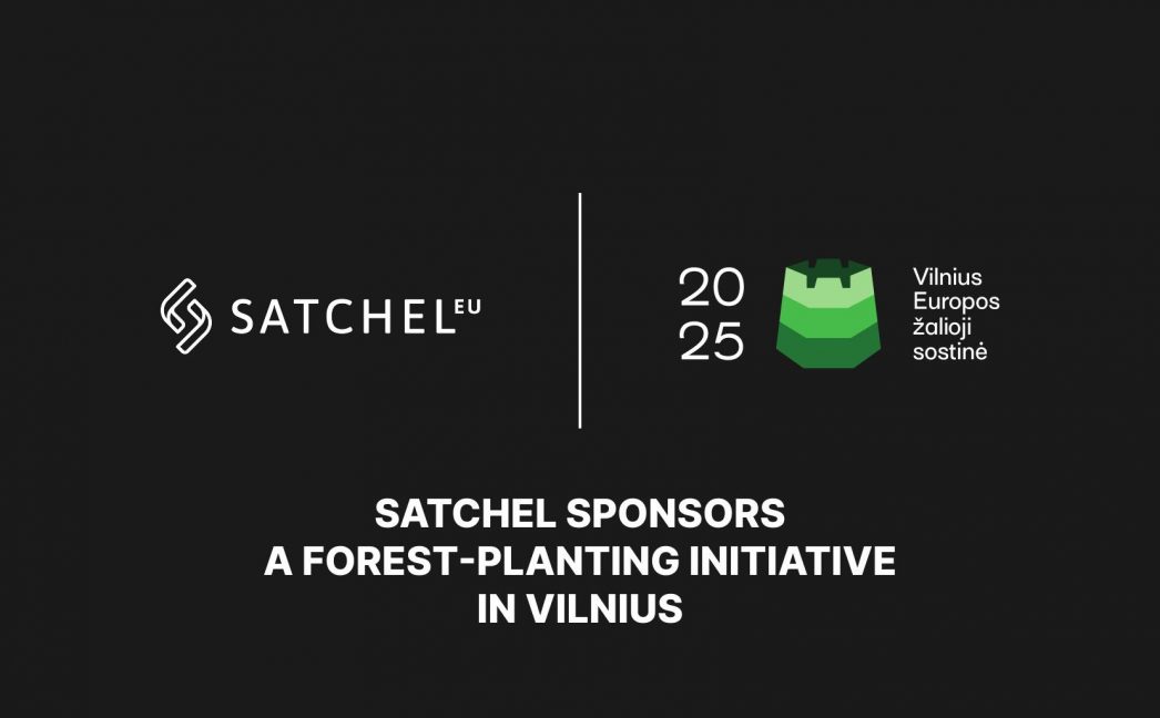 Satchel sponsors a forest-planting initiative in Vilnius