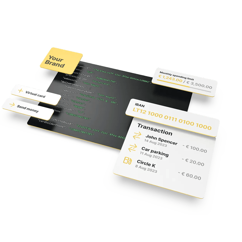 Banking interface elements