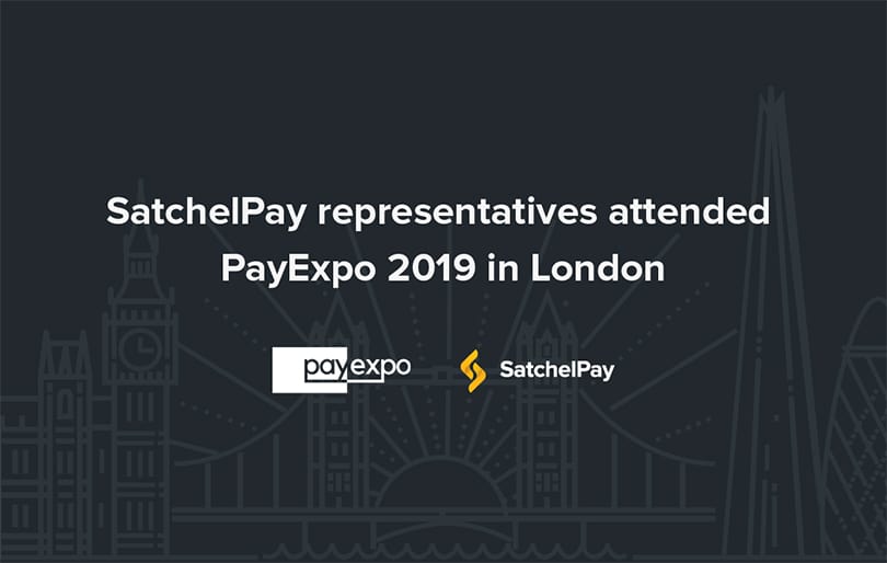 SatchelPay representatives attended PayExpo in London