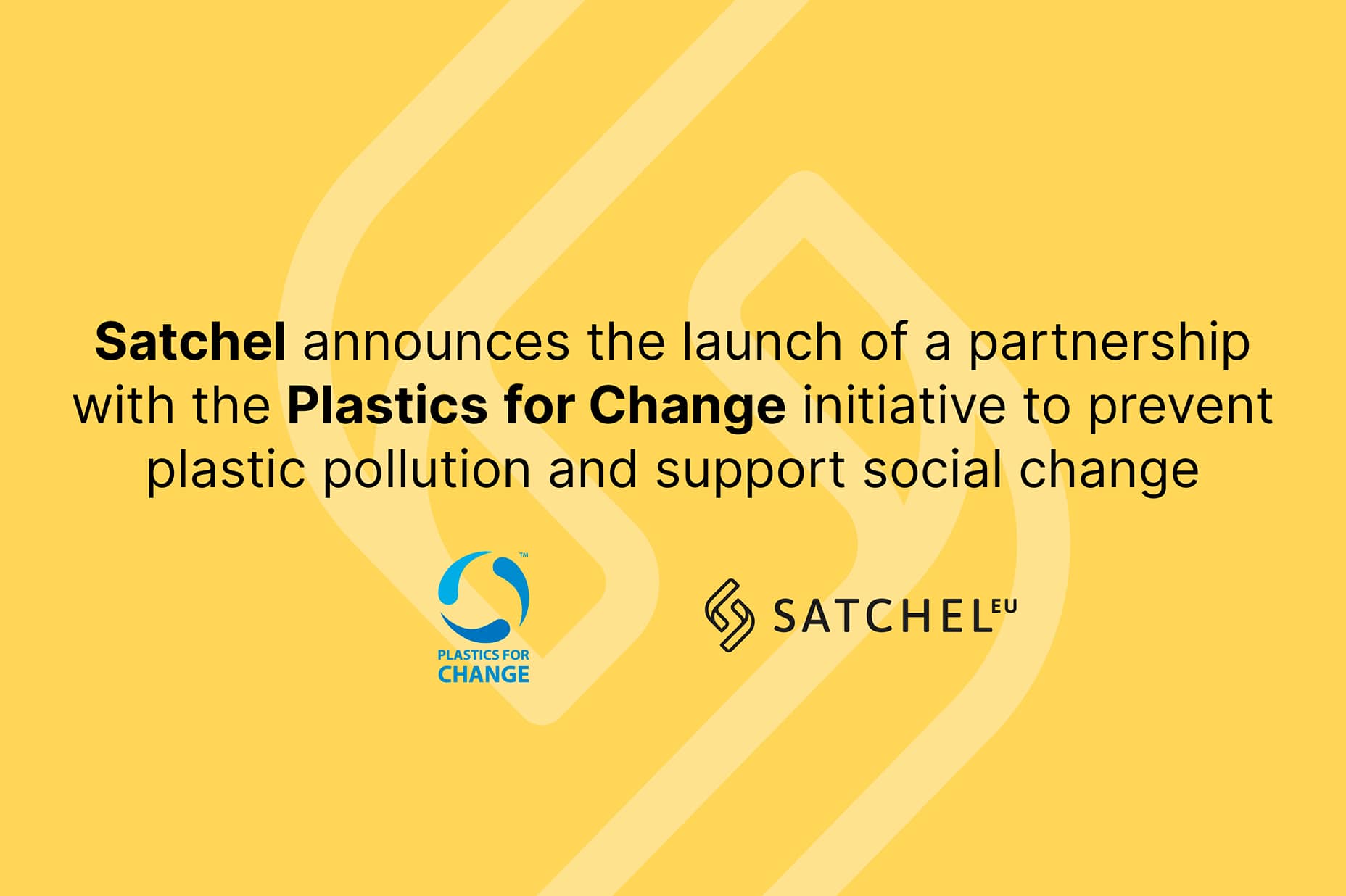 Satchel.eu and Plastics for Change Partner to Reduce Plastic Footprint