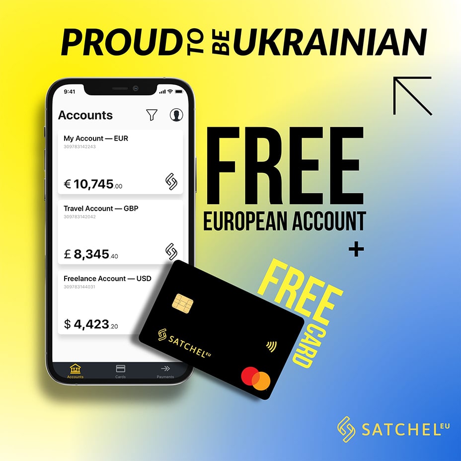 How can Ukrainian citizens open an account with Satchel.eu?