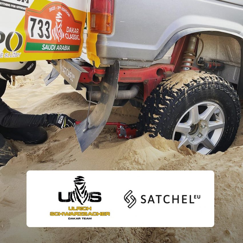 Satchel is honored to be a partner of Ulrich Schwarzbacher DAKAR Team