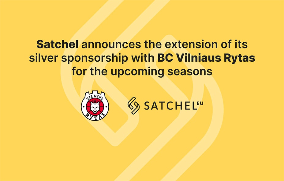Satchel.eu Extends Silver Sponsorship with Vilniaus Rytas Basketball Team for 2023/24 and 2024/25 Seasons