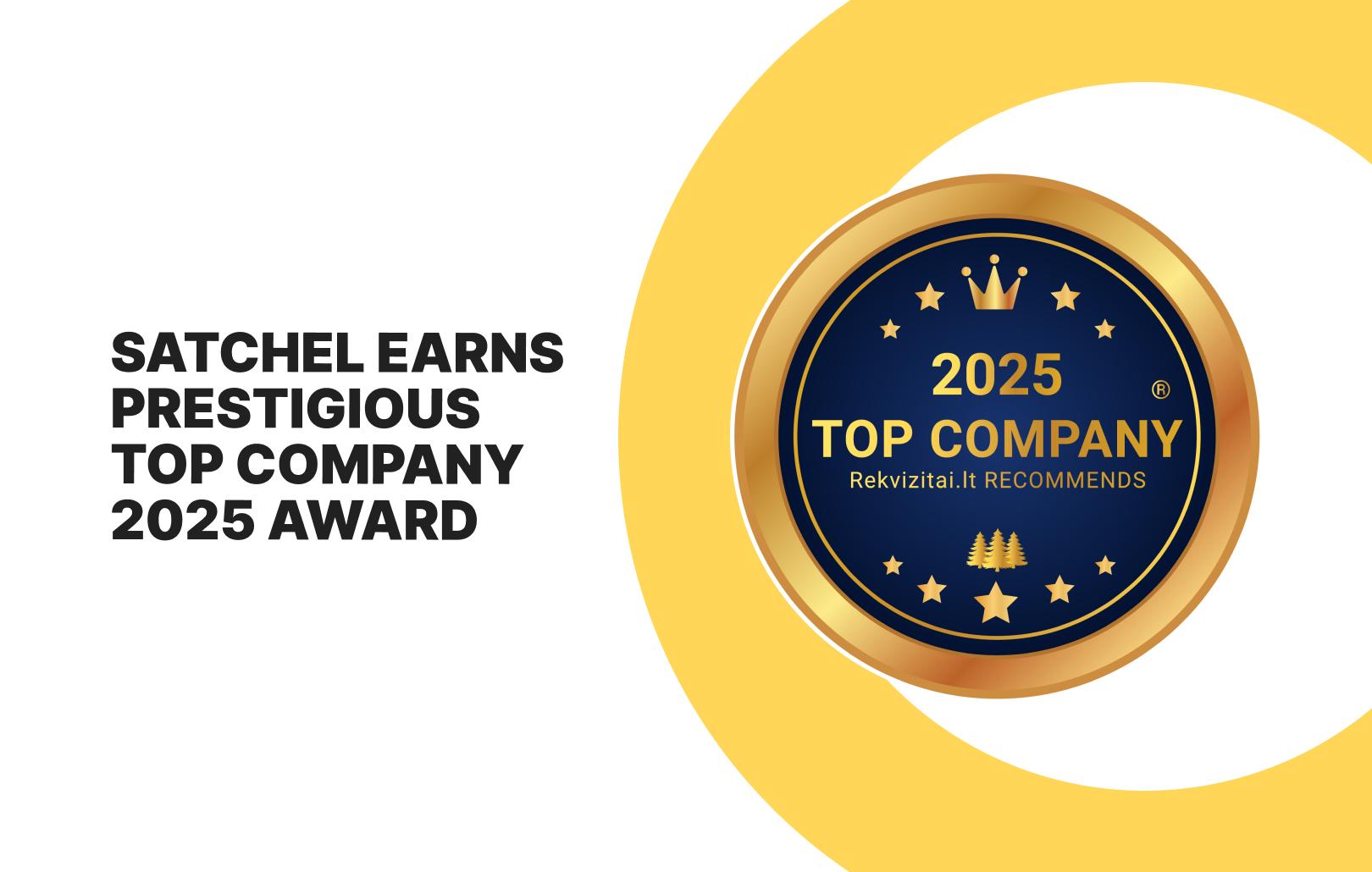 Satchel earns prestigious Top Company 2025 award